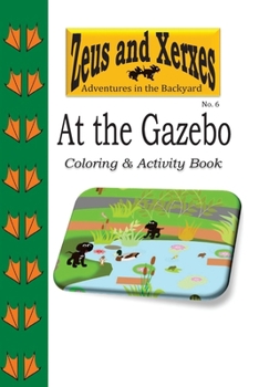 Paperback At the Gazebo Coloring & Activity Book