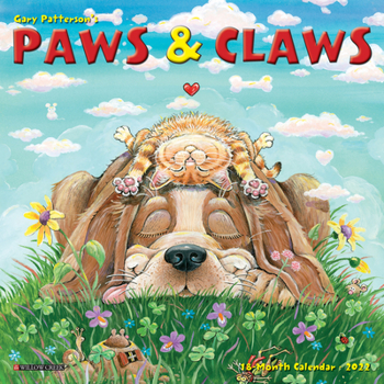 Calendar Paws & Claws by Gary Patterson 2022 Mini Calendar Book