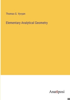 Elementary Analytical Geometry