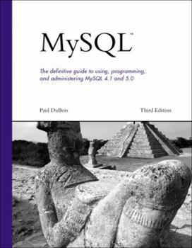 Paperback Mysql: The definitive guide to using, programming, and administering MySQL 4.1 and 5.0 Book
