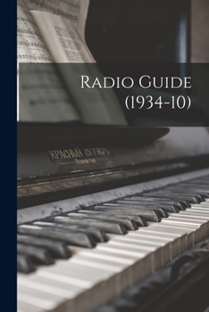 Paperback Radio Guide (1934-10) Book