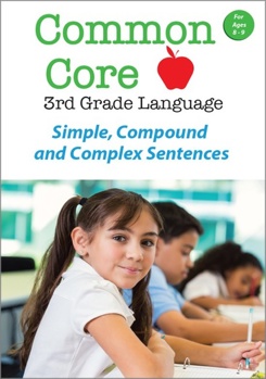 DVD Common Core 3rd Grade Language - Simple, Compound and Complex Sentences Book