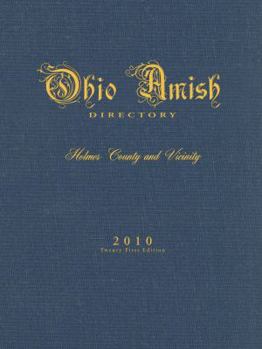 Hardcover Ohio Amish Directory Holmes County and Vincinity 2010 Book