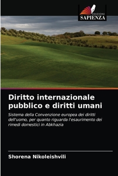 Paperback Diritto internazionale pubblico e diritti umani [Italian] Book