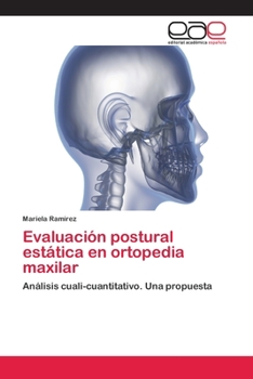 Paperback Evaluación postural estática en ortopedia maxilar [Spanish] Book