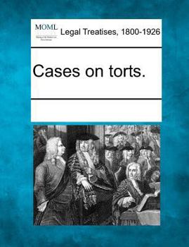 Paperback Cases on torts. Book