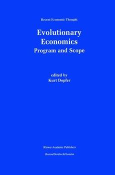 Hardcover Evolutionary Economics: Program and Scope Book
