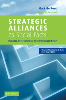Hardcover Strategic Alliances as Social Facts Book