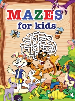 Mazes for kids: Amazing Activity book for Children and Fun with Challenging Mazes!