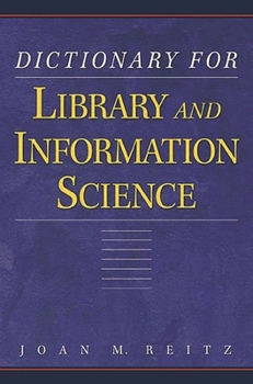 Paperback Dictionary for Library and Information Science Book
