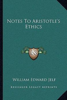 Paperback Notes To Aristotle's Ethics Book