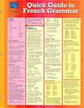 Paperback Quick Guide to French Grammar Book