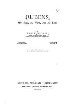 Paperback Rubens, his life, his work, and his time Book