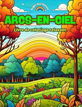 Arcs-en-ciel Livre de coloriage relaxant Arcs-en-ciel et paysages incroyables pour les amoureux de la nature: Scènes spirituelles d'arcs-en-ciel pour ressentir le pouvoir de la nature (French Edition)