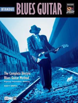 Paperback Complete Blues Guitar Method: Intermediate Blues Guitar, Book & CD Book