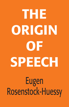 Paperback The Origin of Speech Book