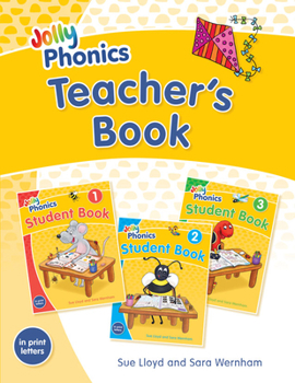 Paperback Jolly Phonics Teacher's Book: In Print Letters (American English Edition) Book