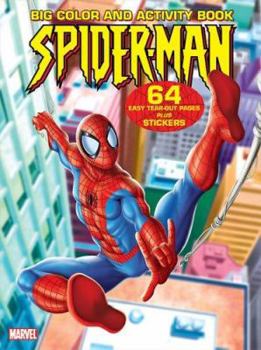 Paperback Spider-Man Big Color & Activity Book: With Stickers Book