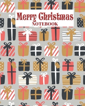 Paperback Merry Christmas Notebook: Merry Christmas Planner for Christmas Day-100 PAGE -8x10 in Book