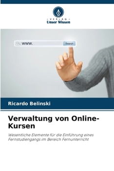 Paperback Verwaltung von Online-Kursen [German] Book