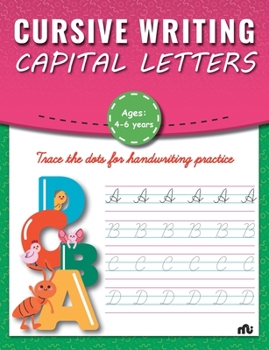 Paperback Cursive Writing Capital Letters Book