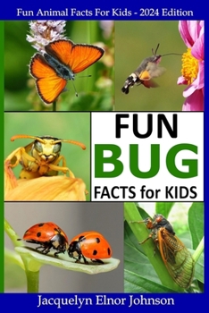 Paperback Fun Bug Facts for Kids Book