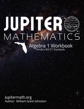 Paperback Algebra 1 Workbook: Jupitermath.org Book