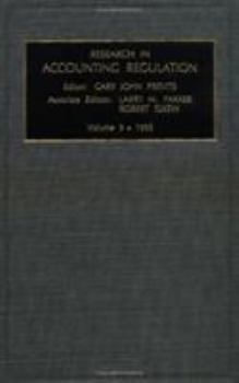 Hardcover Research in Accounting Regulation: Volume 9 Book