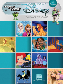 Paperback Contemporary Disney: E-Z Play Today Volume 3 Book