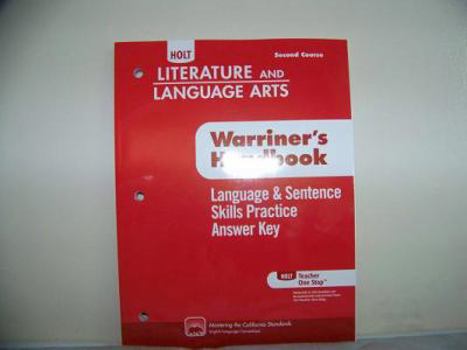 Paperback Language/Sent Skl Anky Crs2 Hllawh 2010 Book