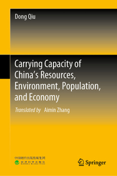 Hardcover Carrying Capacity of China's Resources, Environment, Population, and Economy Book