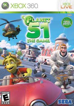 Game - Xbox 360 Planet 51 Book