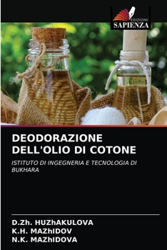 Paperback Deodorazione Dell'olio Di Cotone [Italian] Book