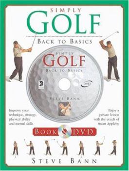 Hardcover Simply Golf: Back to Basics [With DVD] Book