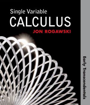 Hardcover Single Variable Calculus, Et C Book