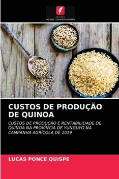 Paperback Custos de Produção de Quinoa [Portuguese] Book