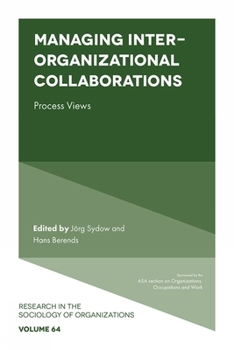 Hardcover Managing Inter-Organizational Collaborations: Process Views Book