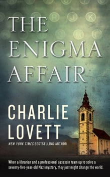 Hardcover The Enigma Affair [Large Print] Book