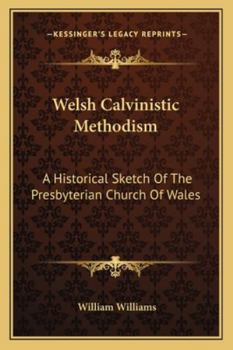 Paperback Welsh Calvinistic Methodism: A Historical Sketch Of The Presbyterian Church Of Wales Book