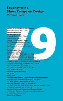 Paperback Seventy-Nine Short Essays on Design Book