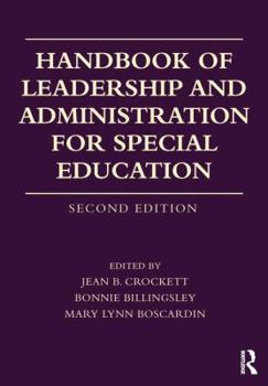 Paperback Handbook of Leadership and Administration for Special Education Book