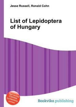 Paperback List of Lepidoptera of Hungary Book