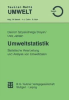 Paperback Umweltstatistik: Statistische Verarbeitung Und Analyse Von Umweltdaten [German] Book