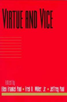 Paperback Virtue and Vice (Social Philosophy and Policy, Vol. 15, Part 1) Book