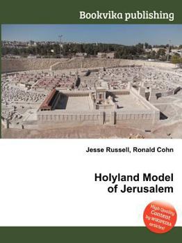 Paperback Holyland Model of Jerusalem Book