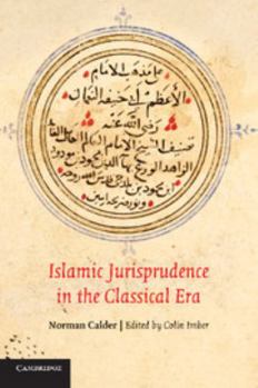 Paperback Islamic Jurisprudence in the Classical Era Book