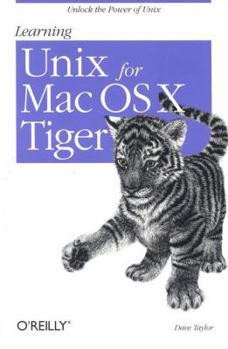 Paperback Learning Unix for Mac OS X Tiger Book