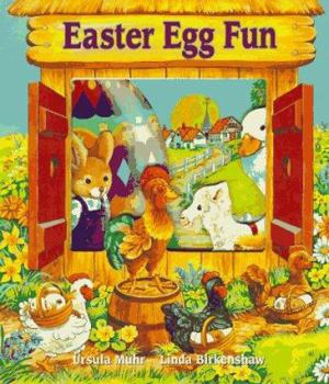 Hardcover Easter Egg Fun Book