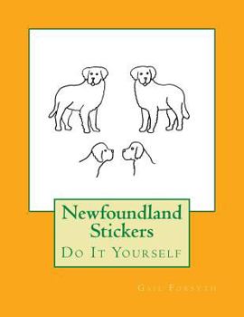 Paperback Newfoundland Stickers: Do It Yourself Book