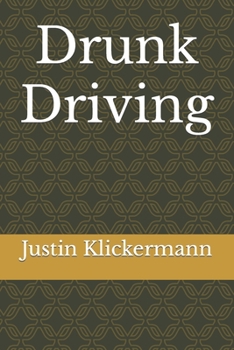 Paperback Drunk Driving Book